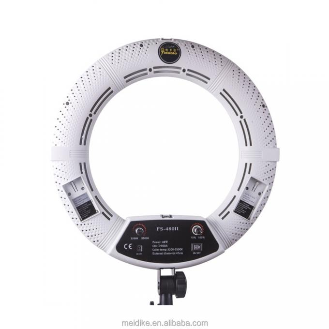 FD-480II photographie anneau selfie remplir la lumière vlogging vidéo bague lumineuse youtube ensemble avec miroir 0