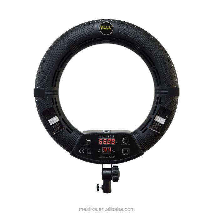 FD-480II photographie anneau selfie remplir la lumière vlogging vidéo bague lumineuse youtube ensemble avec miroir 1